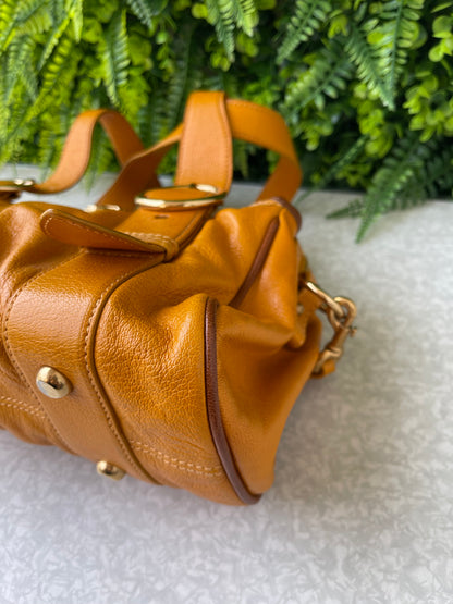 Marc Jacobs Leather Orange Elos