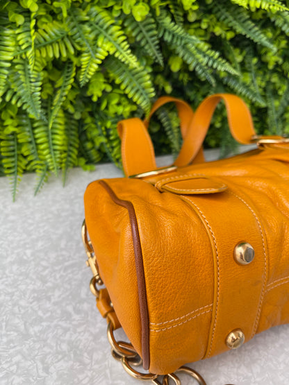Marc Jacobs Leather Orange Elos