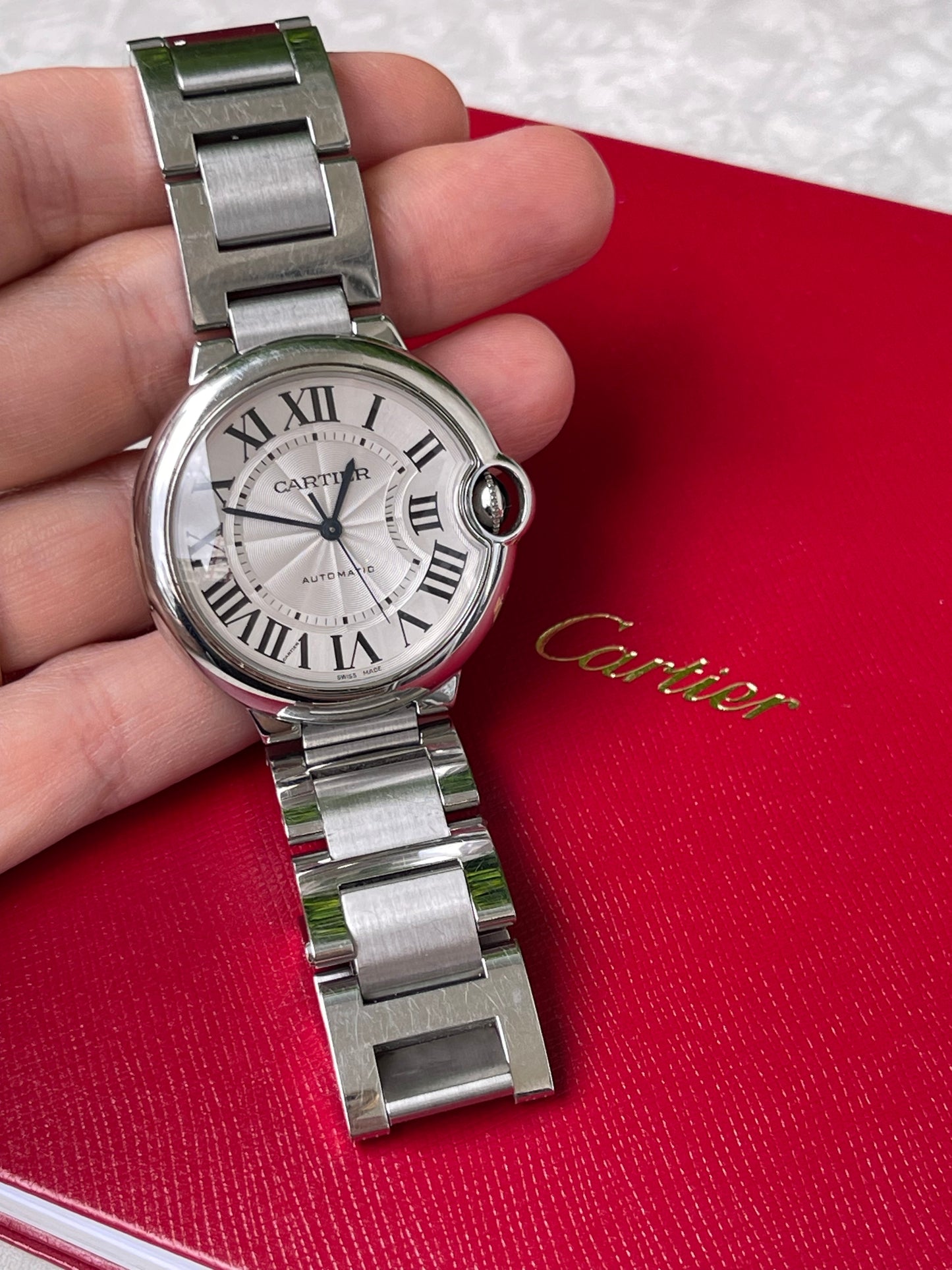 Relógio Cartier Ballon Bleu 33 mm