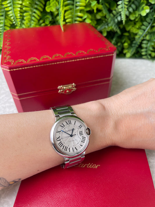 Relógio Cartier Ballon Bleu 33 mm