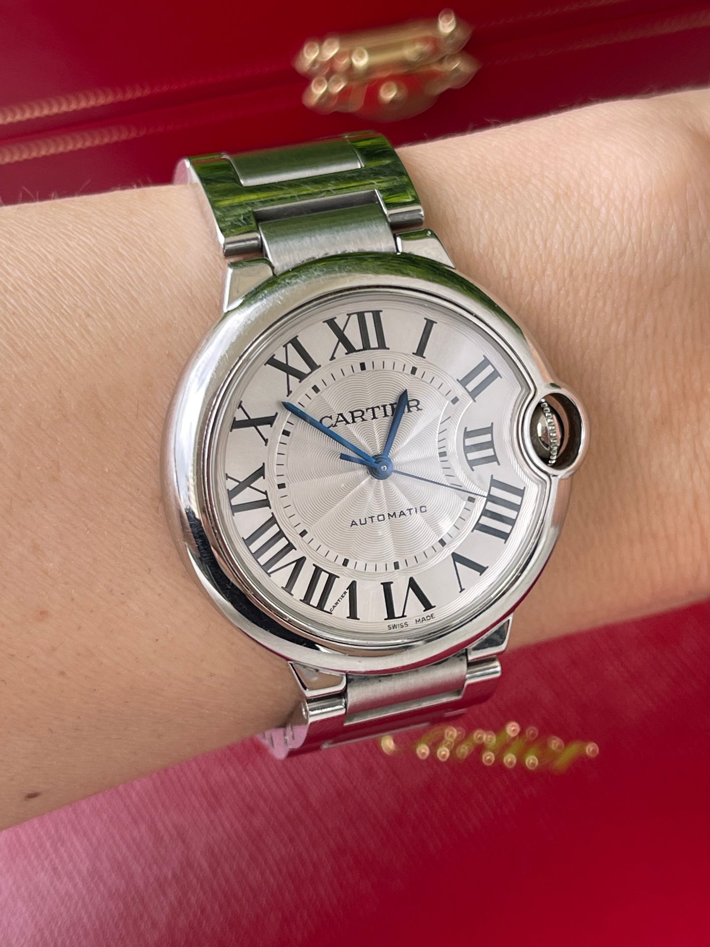 Relógio Cartier Ballon Bleu 33 mm