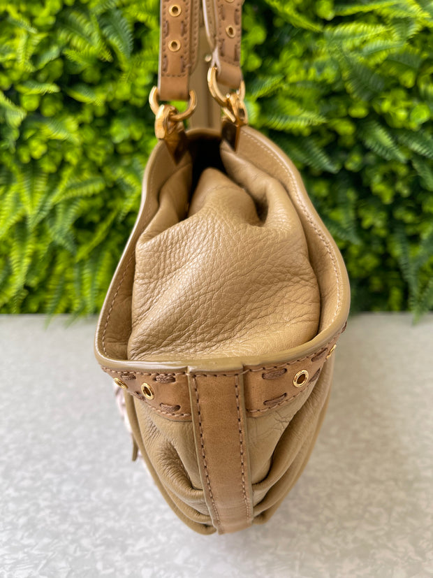 Christian Dior Grommet Flap Hobo