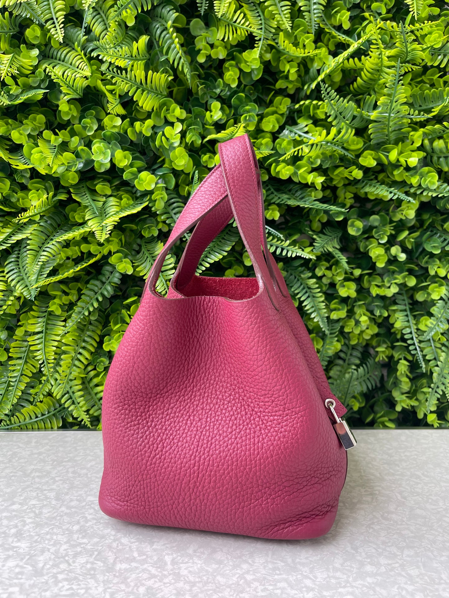 Hermes Picotin Lock 18 Vermelha