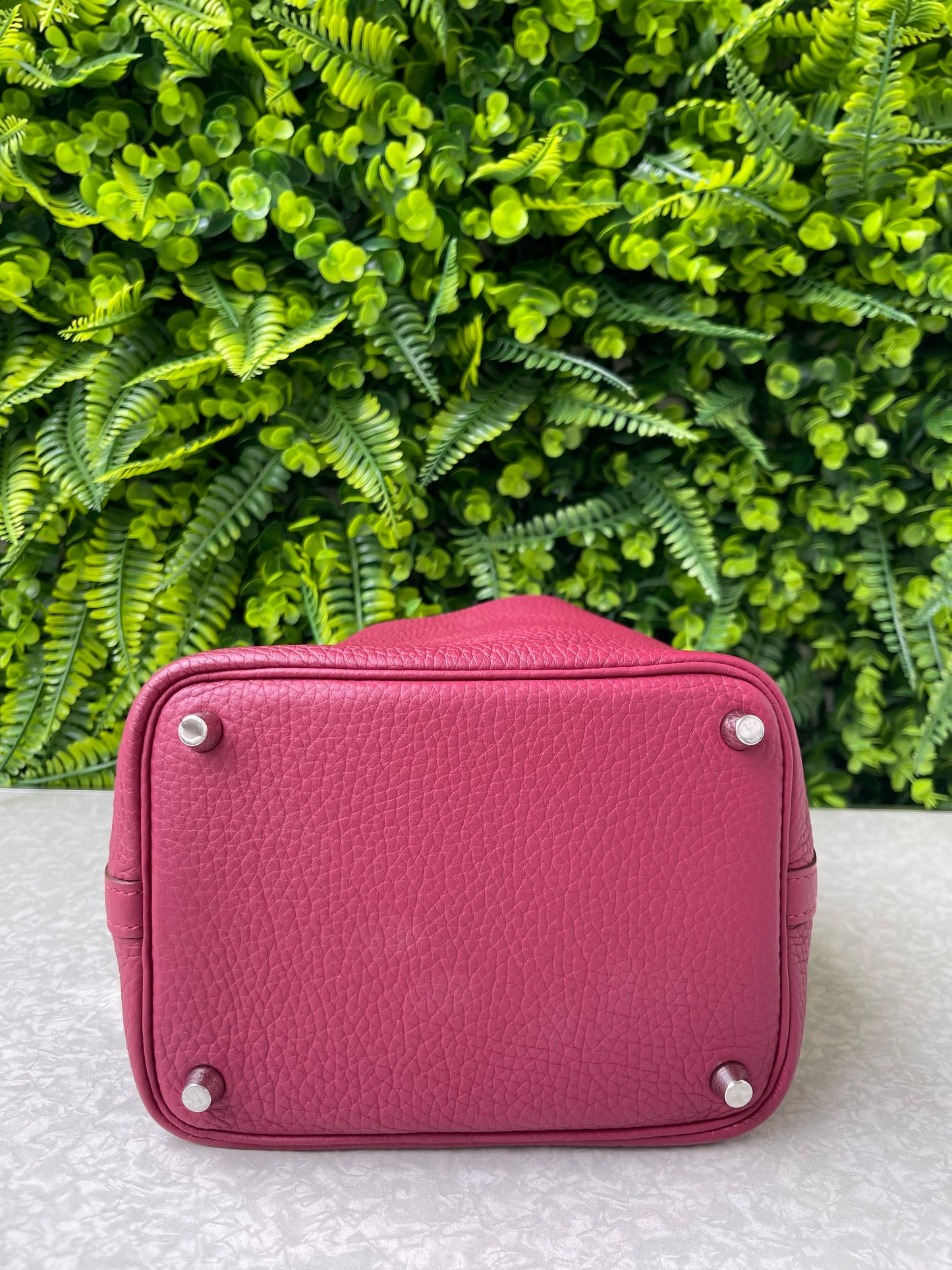 Hermes Picotin Lock 18 Vermelha