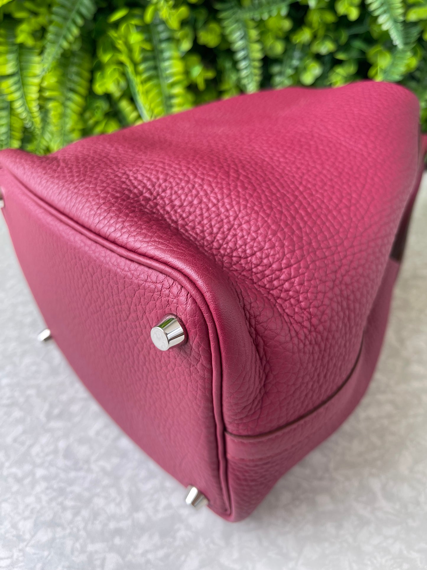 Hermes Picotin Lock 18 Vermelha