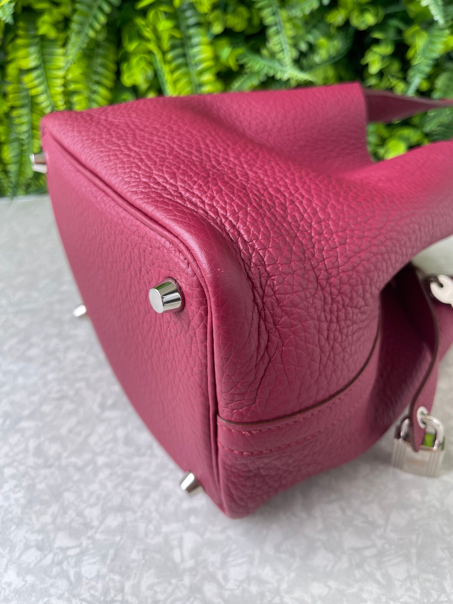 Hermes Picotin Lock 18 Vermelha