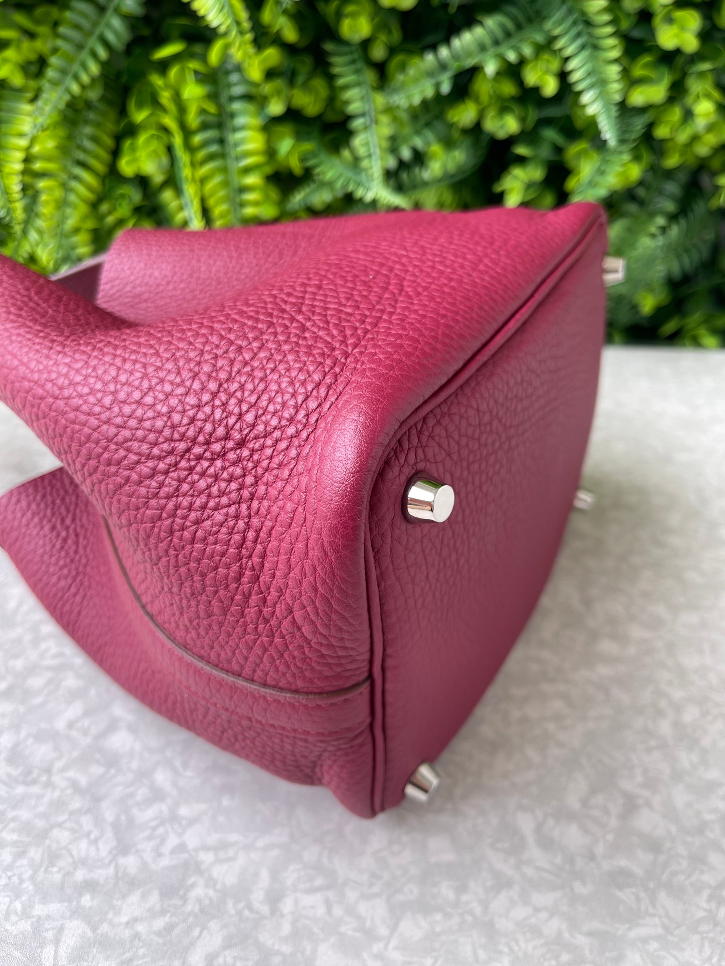 Hermes Picotin Lock 18 Vermelha