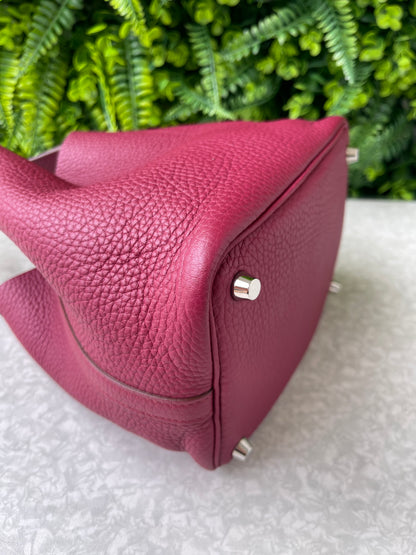 Hermes Picotin Lock 18 Vermelha
