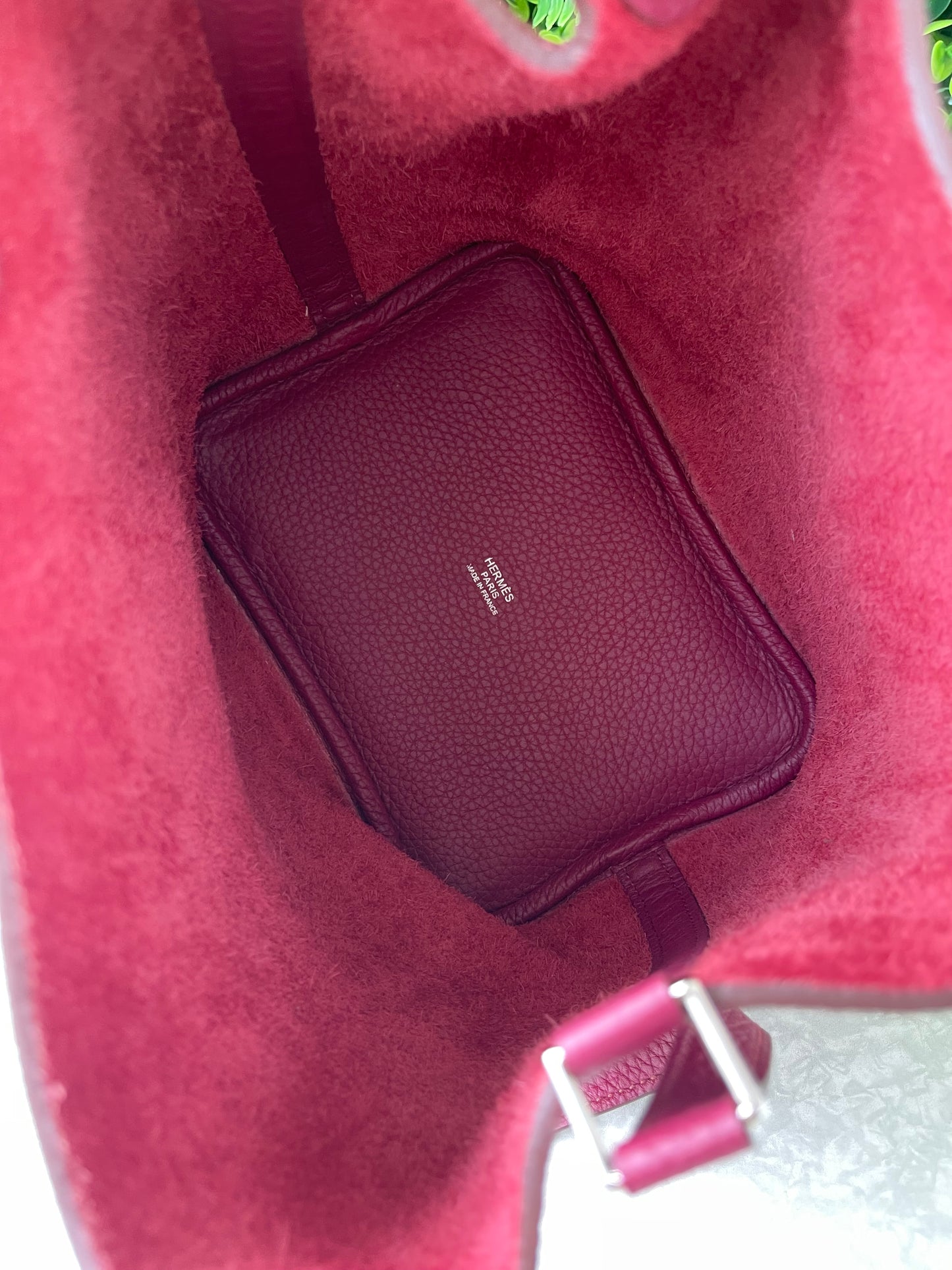 Hermes Picotin Lock 18 Vermelha