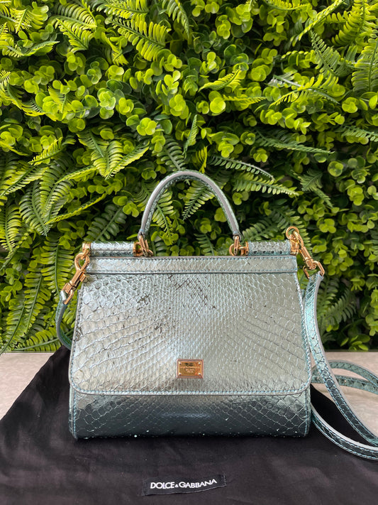 Dolce & Gabbana Miss Sicily Python Metallic