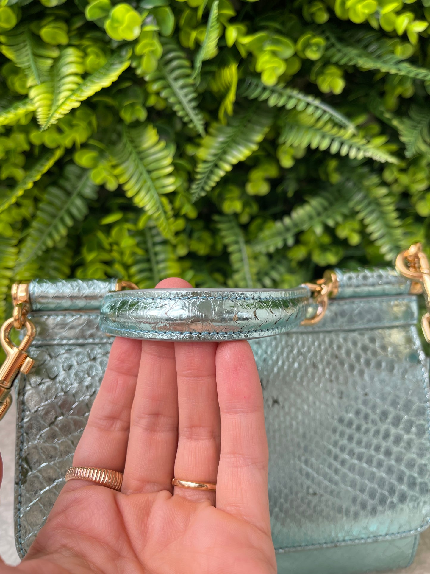 Dolce & Gabbana Miss Sicily Python Metallic