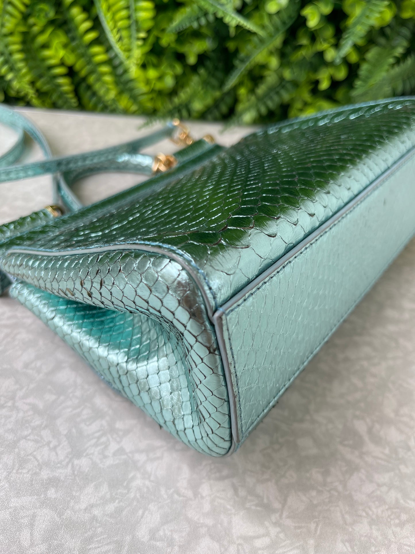 Dolce & Gabbana Miss Sicily Python Metallic