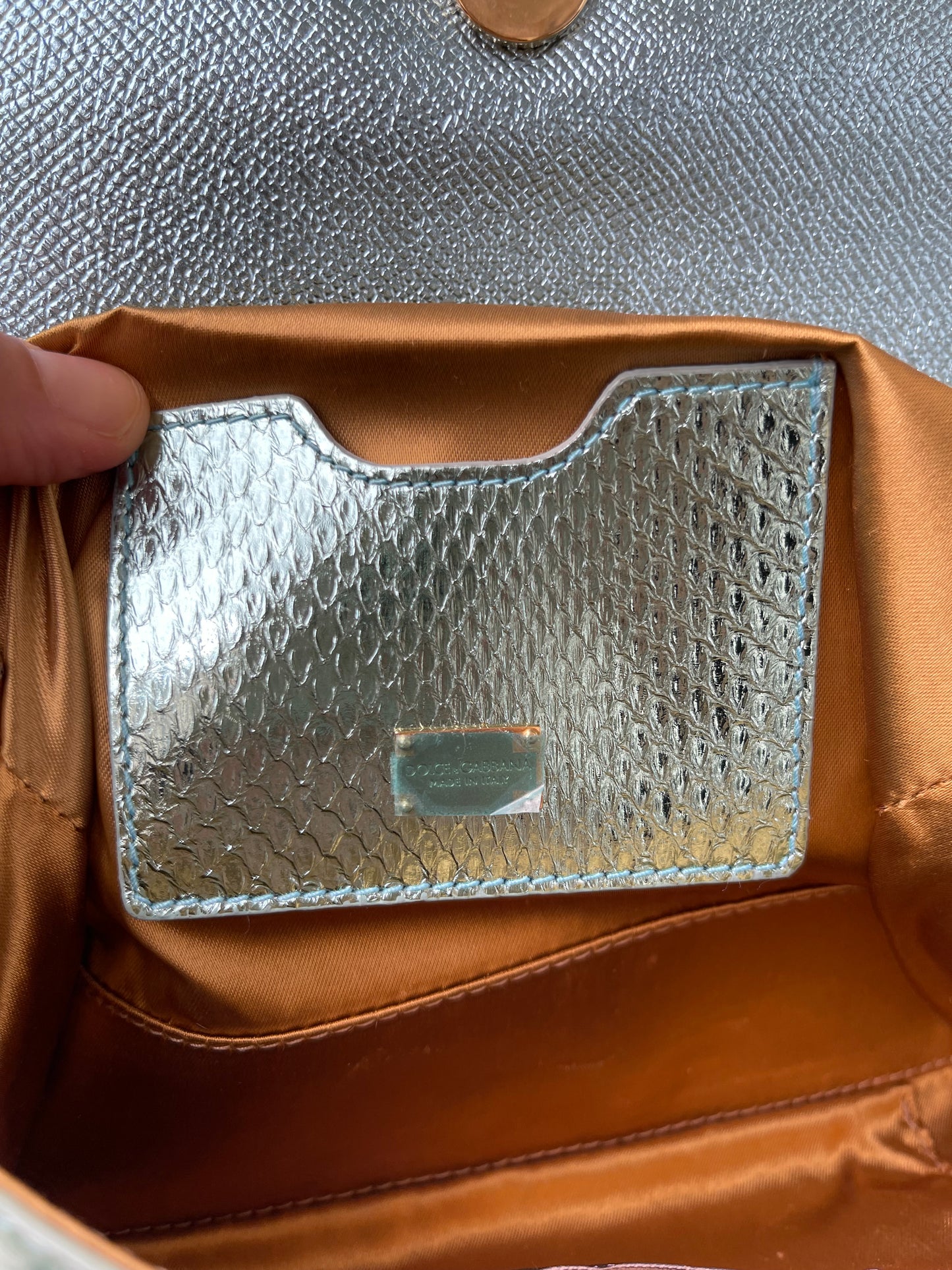 Dolce & Gabbana Miss Sicily Python Metallic