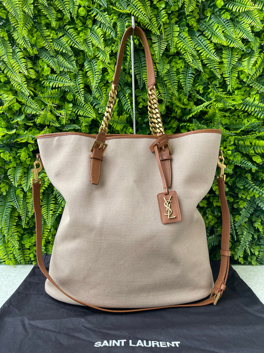 Saint Laurent Cassandre Tag Tote