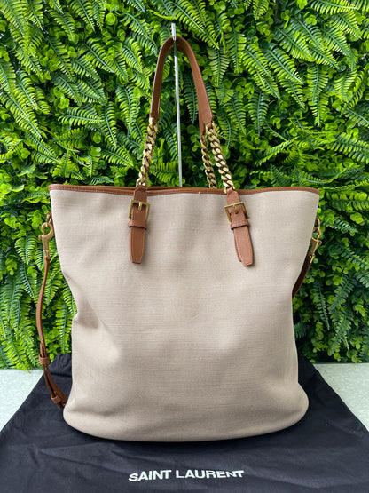 Saint Laurent Cassandre Tag Tote