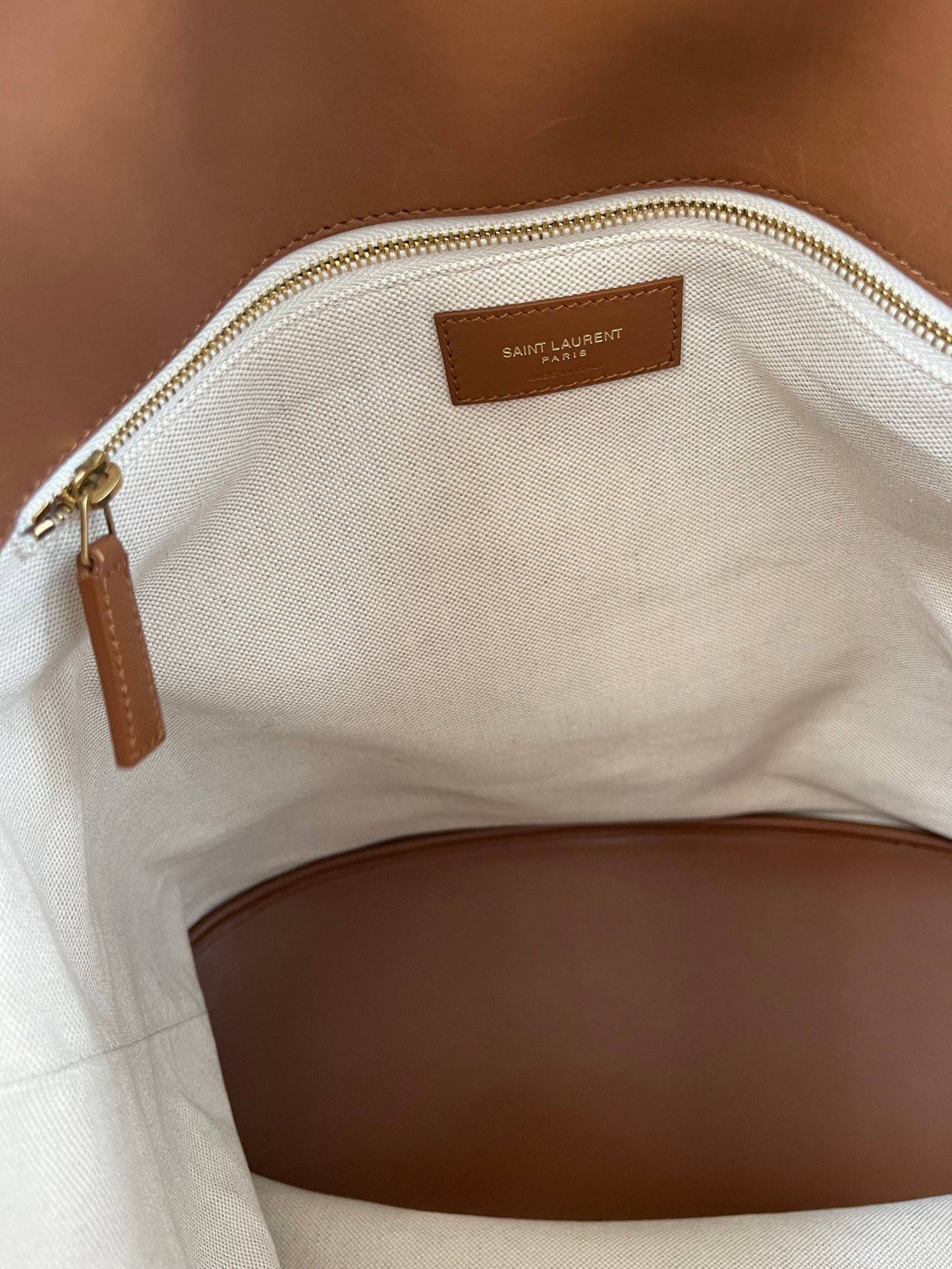 Saint Laurent Cassandre Tag Tote