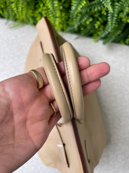 Hermes Birkin 35 em Couro Bege