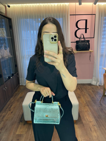 Dolce & Gabbana Miss Sicily Python Metallic