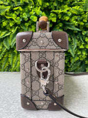 Gucci Bamboo Globe-Trotter GG Canvas