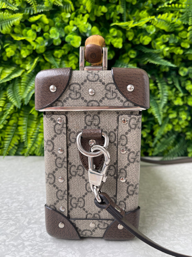 Gucci Bamboo Globe-Trotter GG Canvas