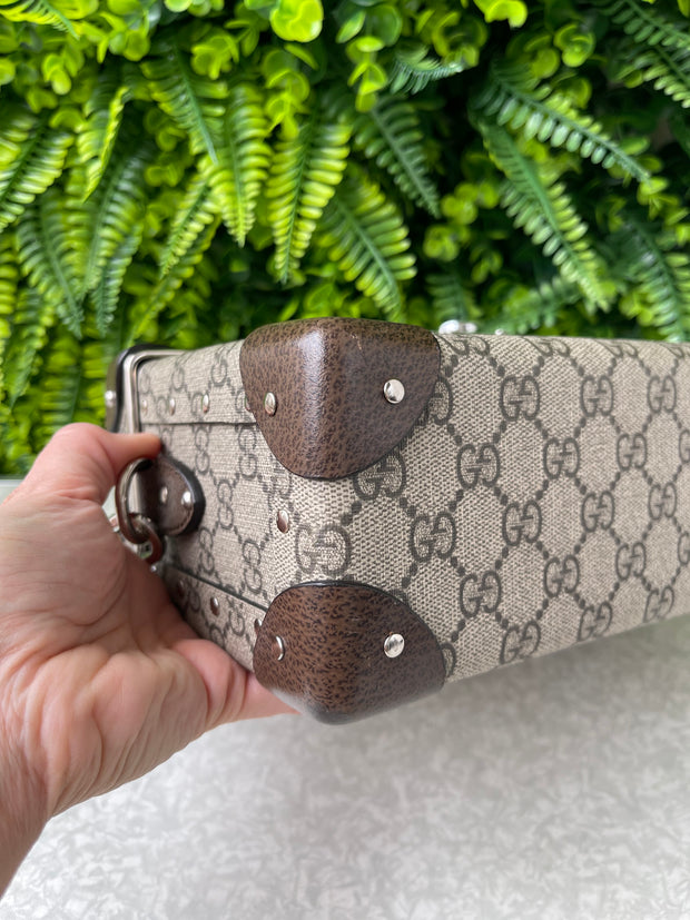 Gucci Bamboo Globe-Trotter GG Canvas