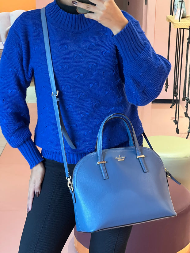 Kate Spade azul Crossbody