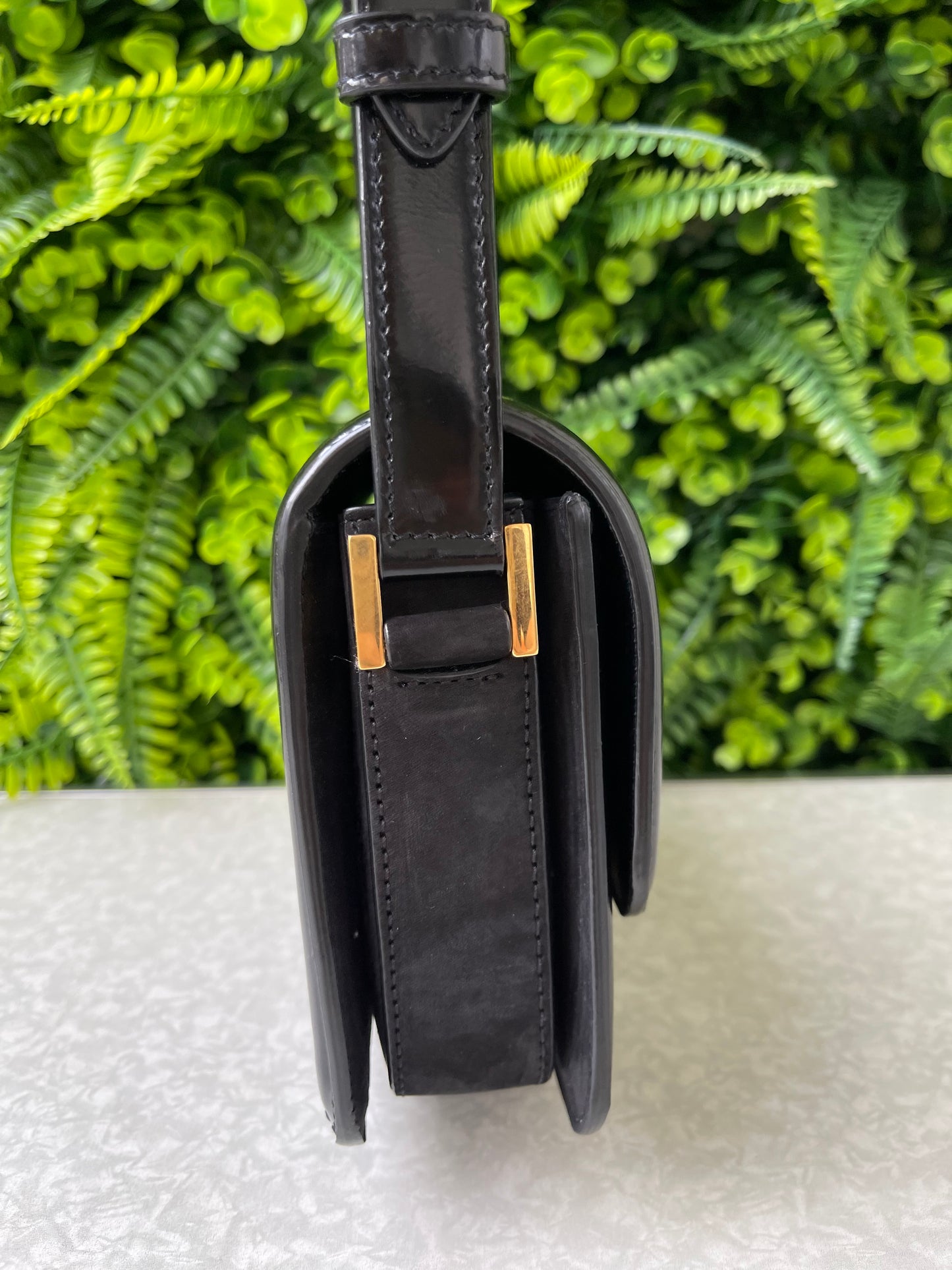 Saint Laurent Suede Solferino