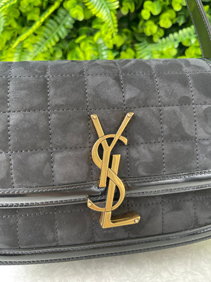 Saint Laurent Suede Solferino