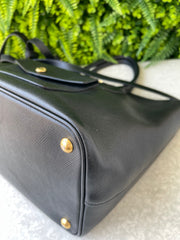 Prada Pre-Owned Saffiano Cuir Preta