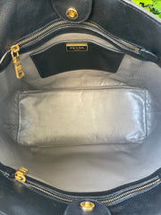 Prada Pre-Owned Saffiano Cuir Preta