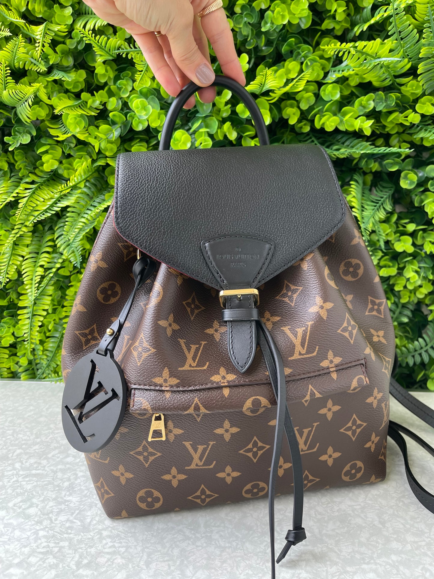 Mochila Louis Vuitton Montsouris NM Monogram