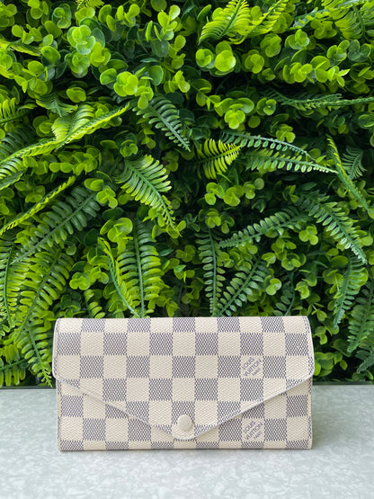 Carteira Louis Vuitton Sarah Damier Azur