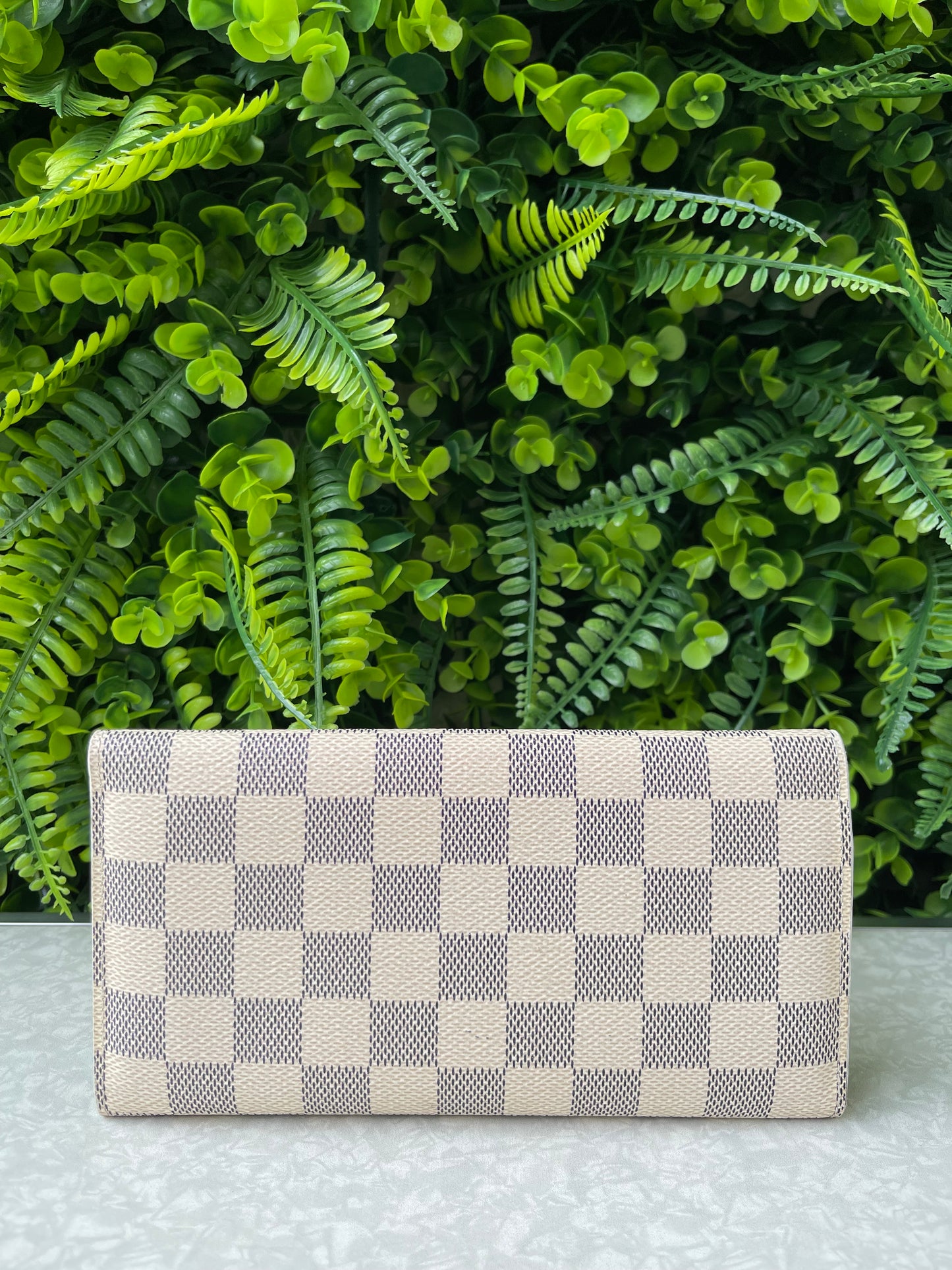 Carteira Louis Vuitton Sarah Damier Azur