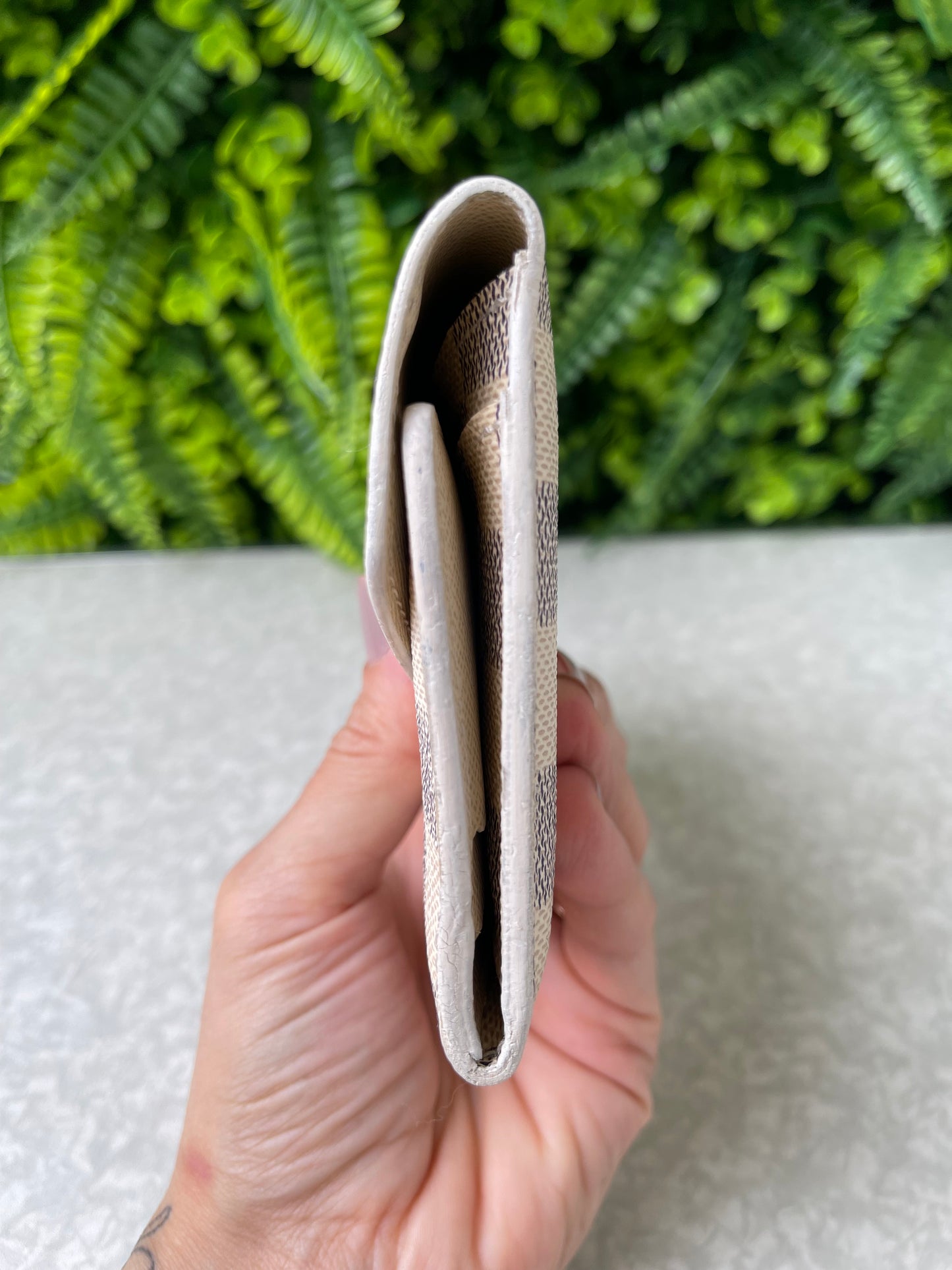 Carteira Louis Vuitton Sarah Damier Azur