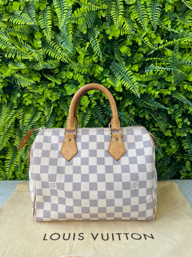 Louis Vuitton Speedy 25 Damier Azur