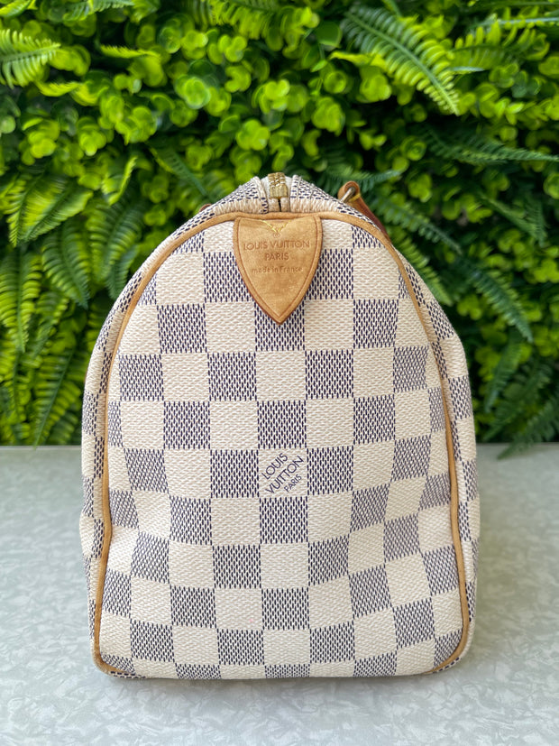 Louis Vuitton Speedy 25 Damier Azur