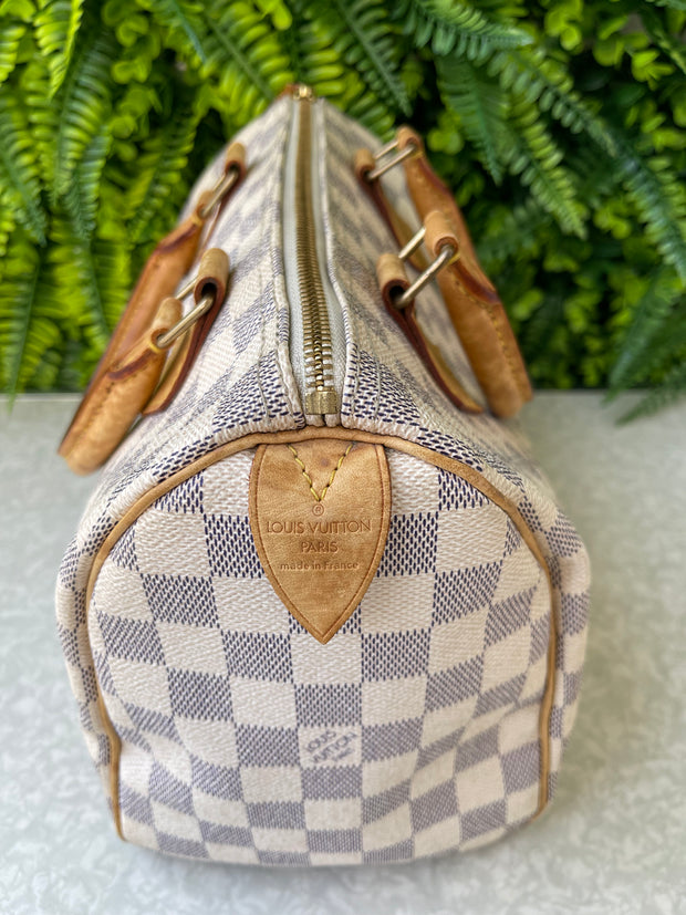 Louis Vuitton Speedy 25 Damier Azur