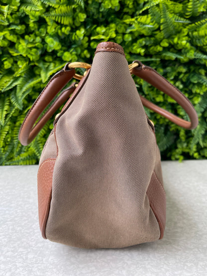 Prada Logo Jacquard Canvas