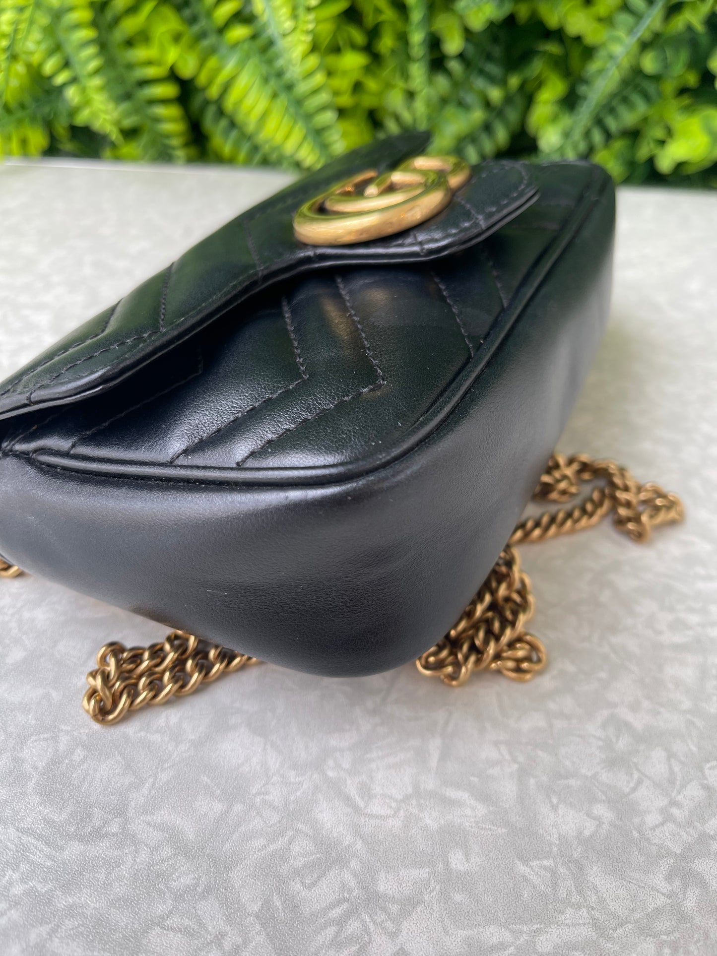 Gucci Marmont GG Mini Preta