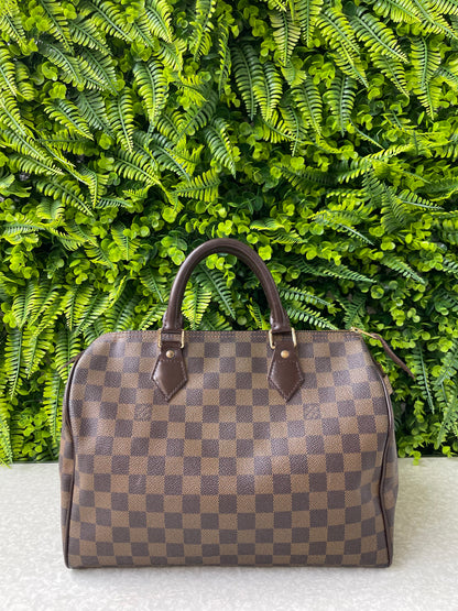 Louis Vuitton Speedy 30 Damier Ebene