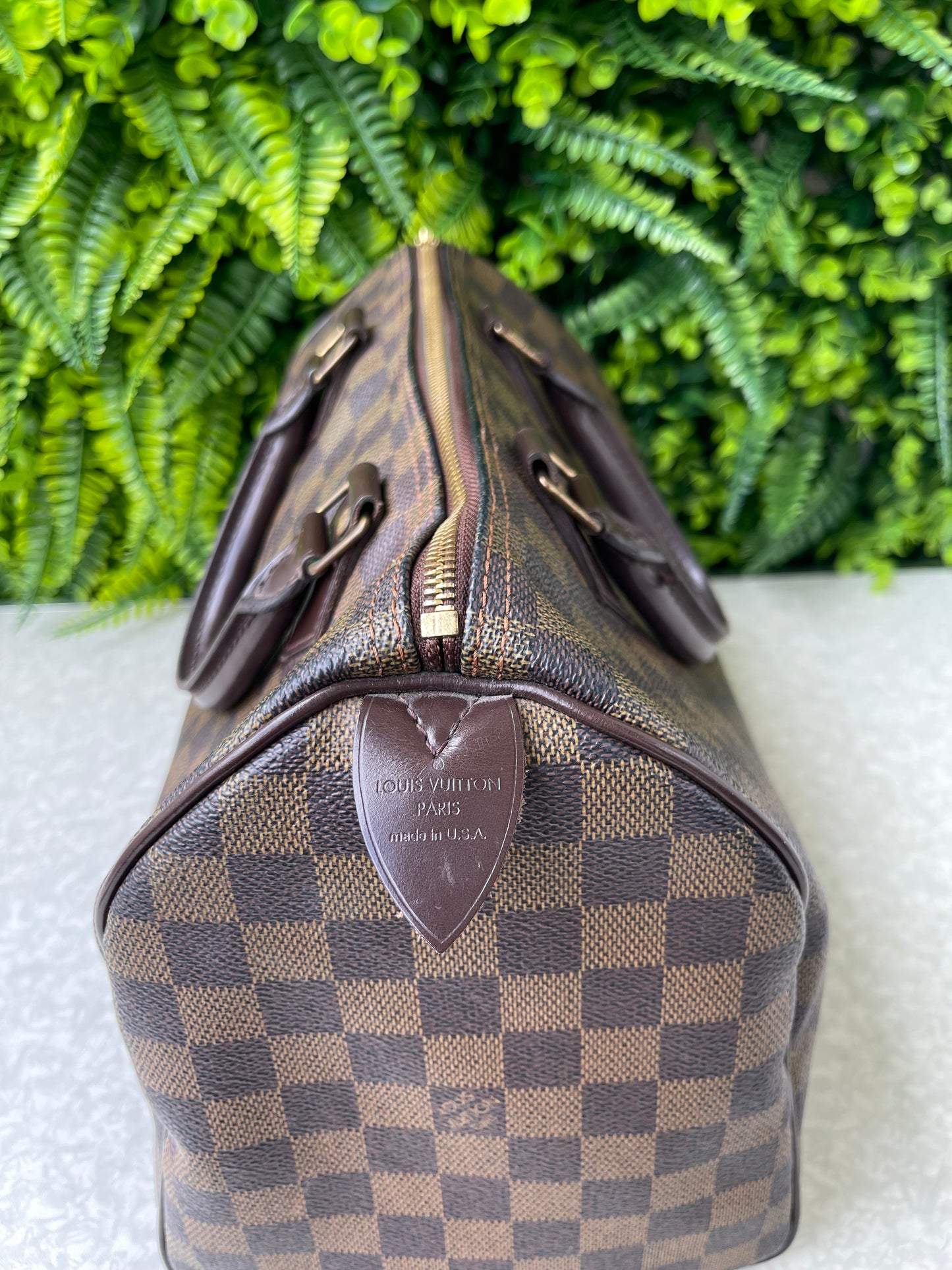 Louis Vuitton Speedy 30 Damier Ebene