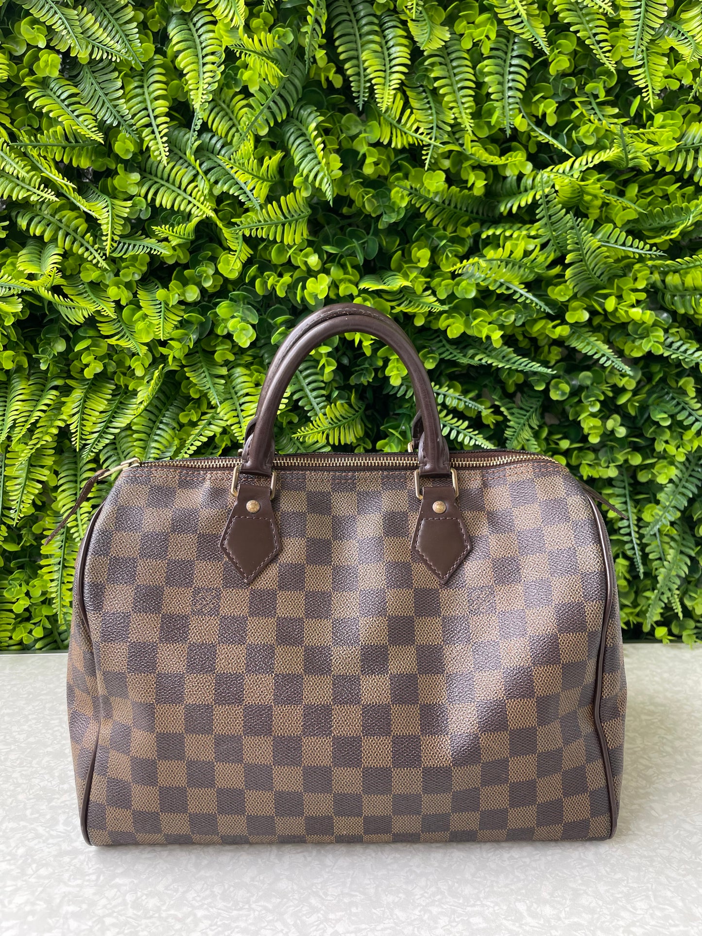 Louis Vuitton Speedy 30 Damier Ebene