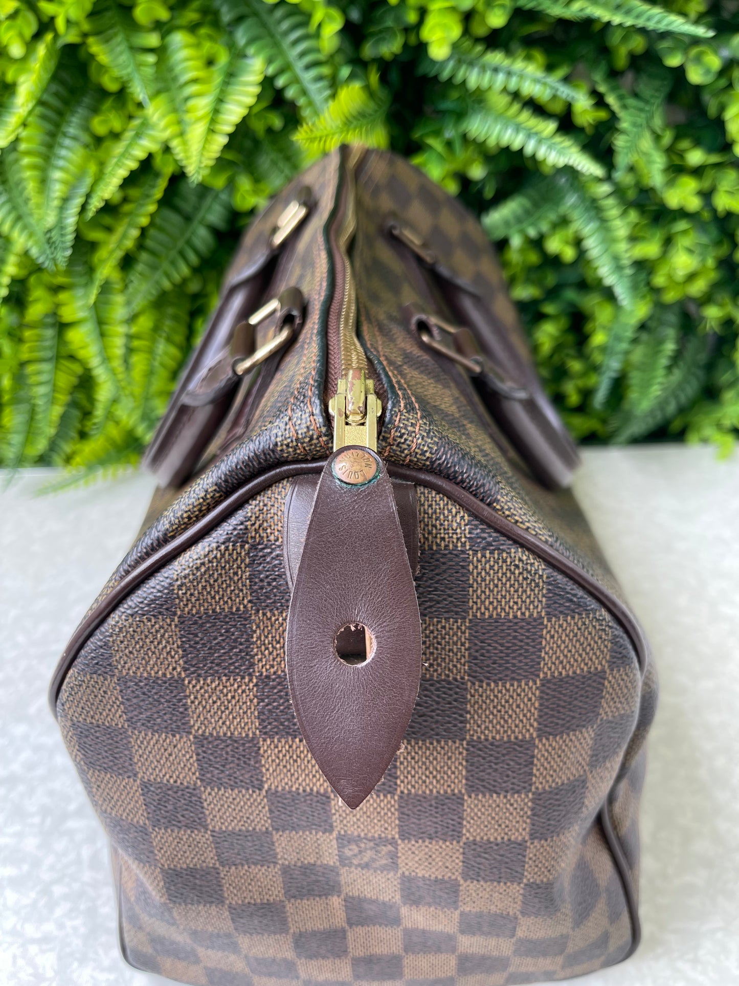 Louis Vuitton Speedy 30 Damier Ebene