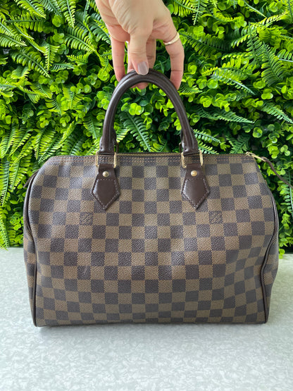 Louis Vuitton Speedy 30 Damier Ebene
