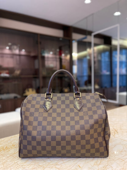 Louis Vuitton Speedy 30 Damier Ebene