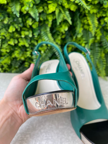 Sandália Chanel Slingback