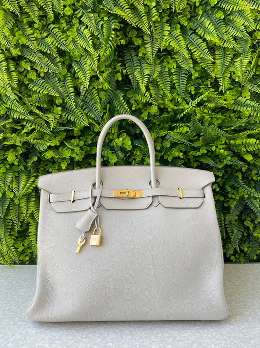 Hermes Birkin 40 Togo Gris