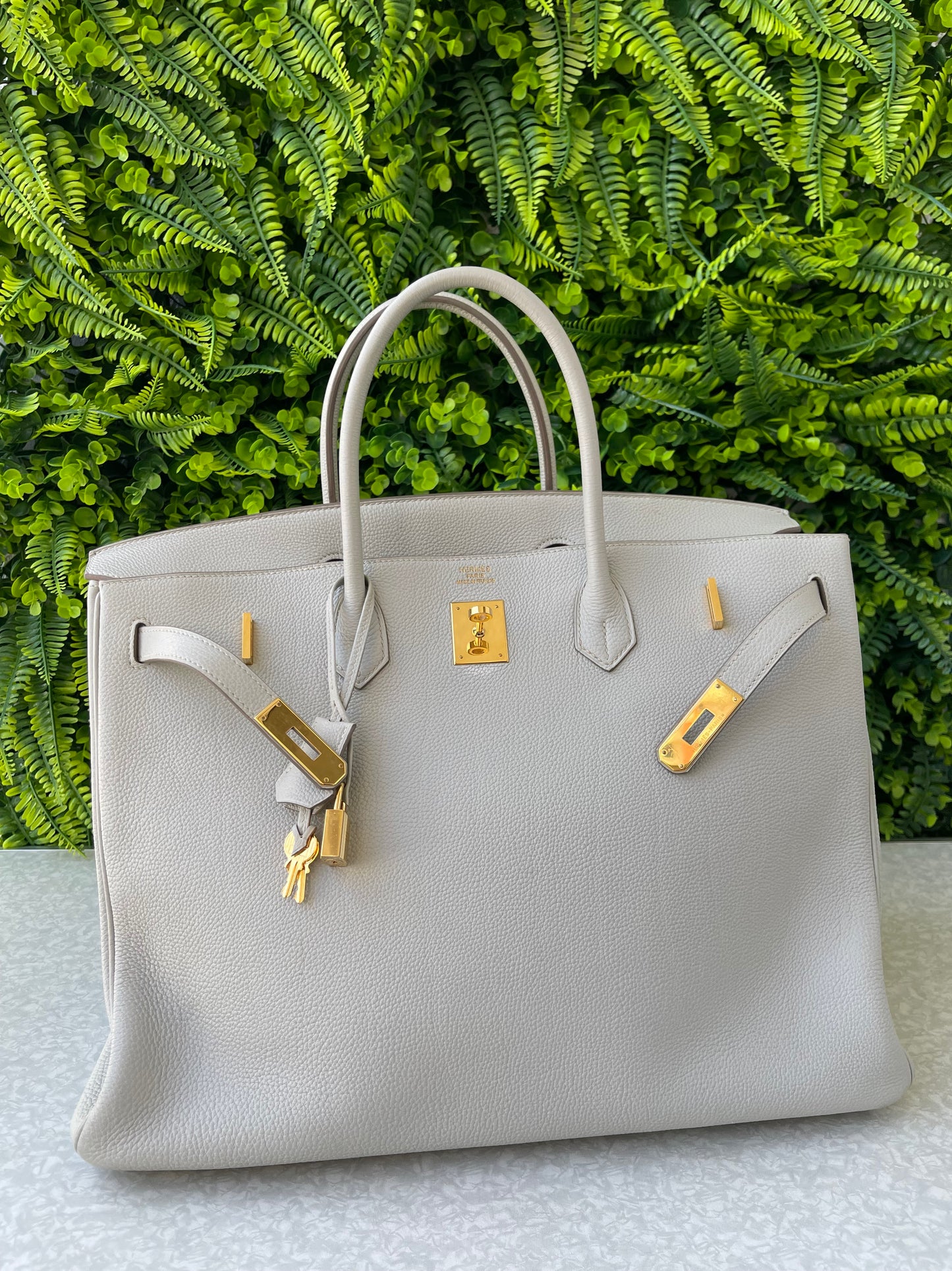 Hermes Birkin 40 Togo Gris