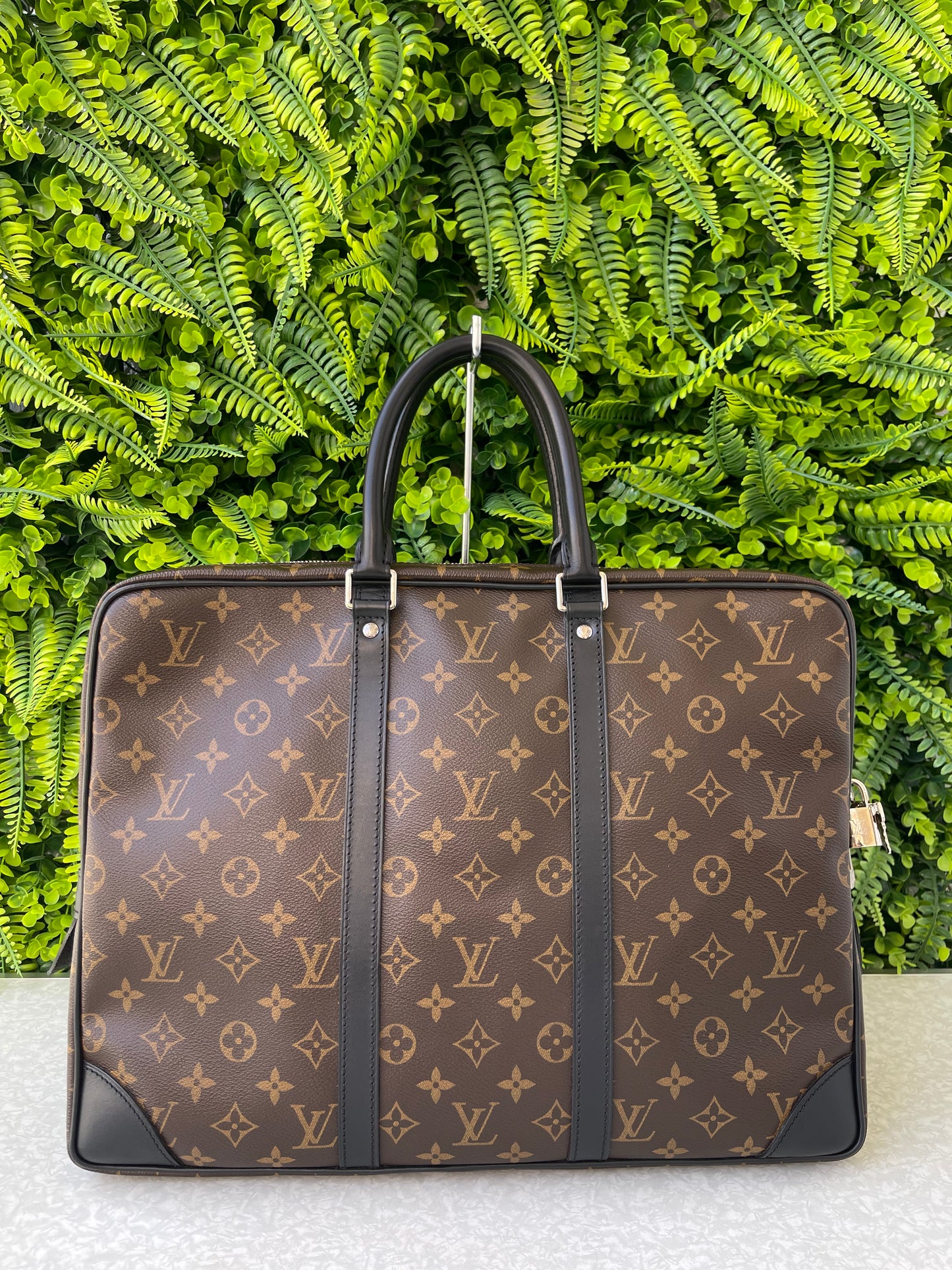 Pasta Louis Vuitton Macassar Monogram