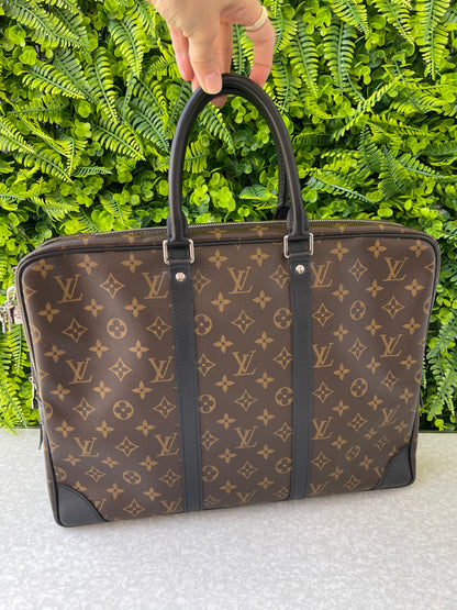 Pasta Louis Vuitton Macassar Monogram